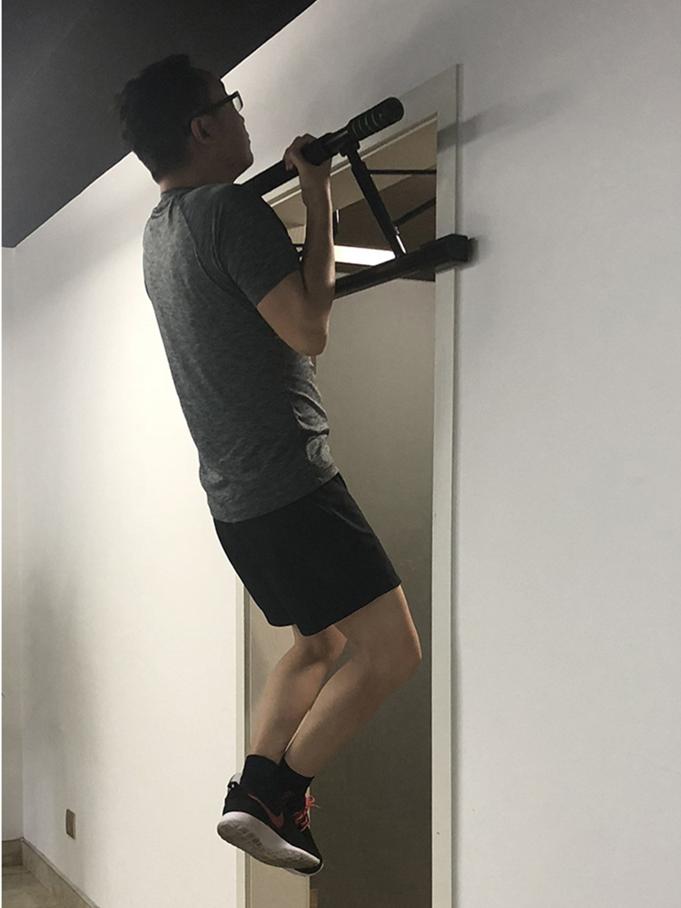 Chin Bar Doorway - No-Drill Horizontal Pull Up Bar -