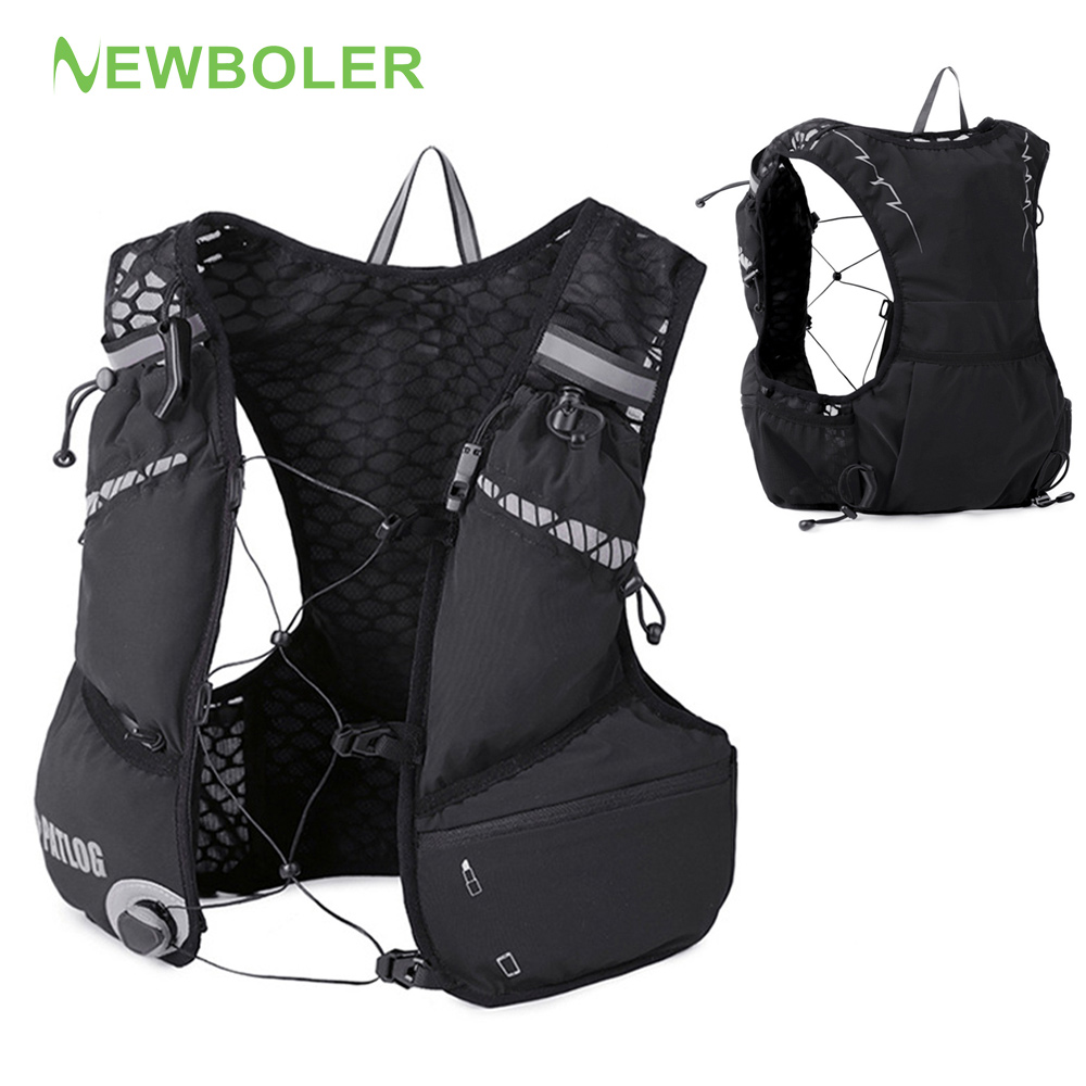 Trail Running Vest - NEWBOLER Outdoor Trail Running Backpack 8L