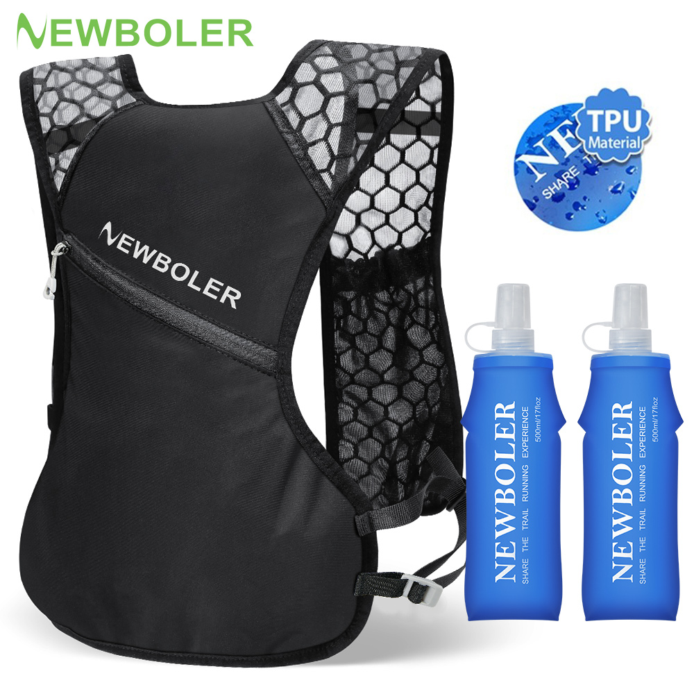 Trail Running Vest - NEWBOLER Outdoor Trail Running Backpack Ultralight