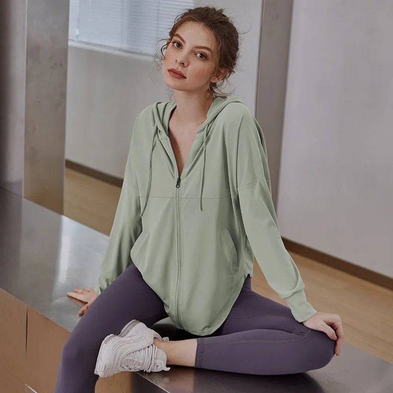 Outdoor Sport Coat - New Women Fitness Jacket Breathable Sun