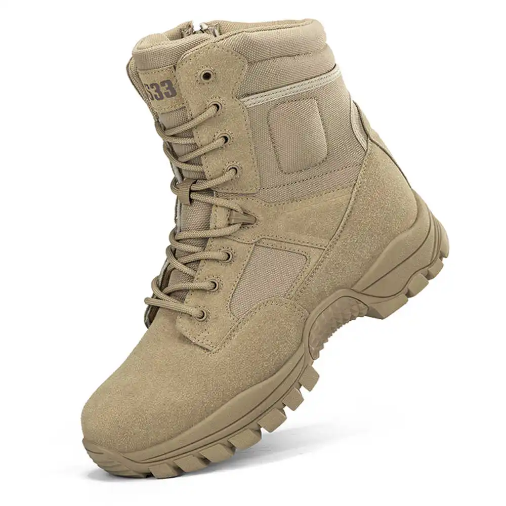 Outdoor Sport Climbing Uk - Nonslip Genuine Leather Hiking Boots Designer