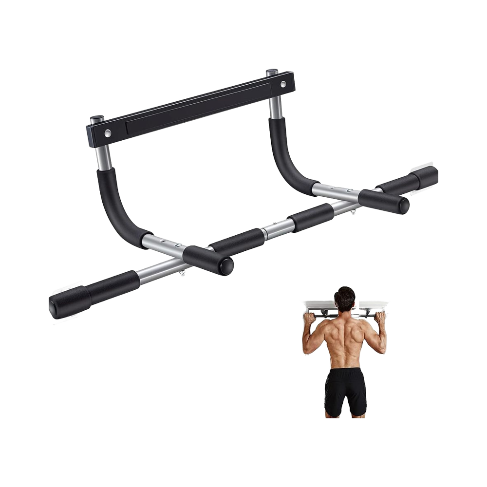 Chin Bar Doorway - Thickened Steel Pull Bar Doorway Multi-Grip