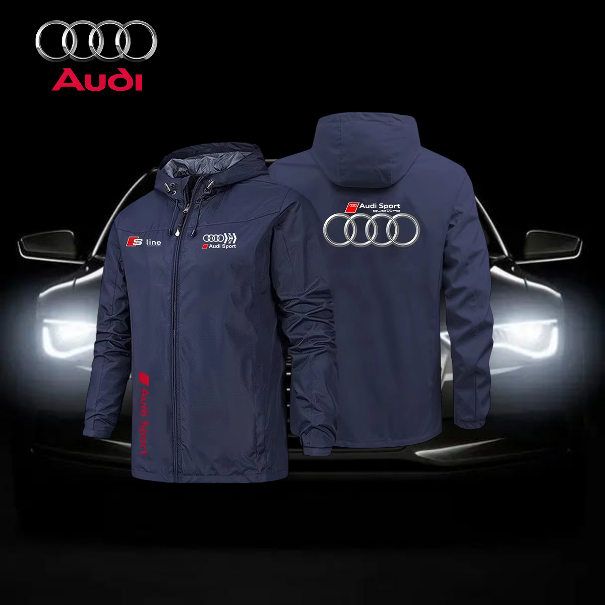 Outdoor Sport Waterproof Jacket - Men's Sport-Style Waterproof Breathable Jacket with
