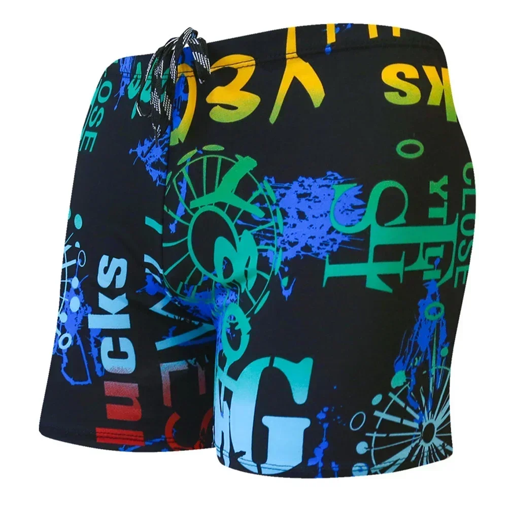 Outdoor Sports Store - Men's Print Quick Dry Swimwear Men