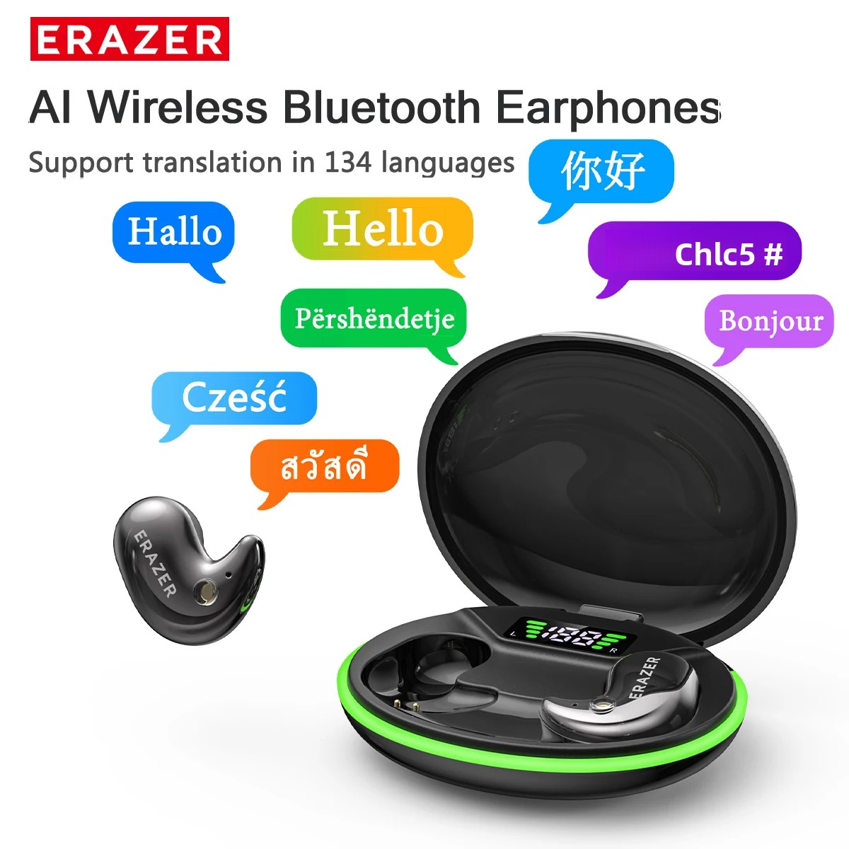 Outdoor Sport Bar - EARZER XF58 In-Ear Bluetooth Headphones With