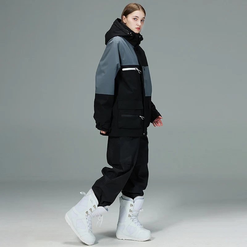Outdoor Sport Waterproof Jacket - 2024 Hooded Jacket Pants Male Snow