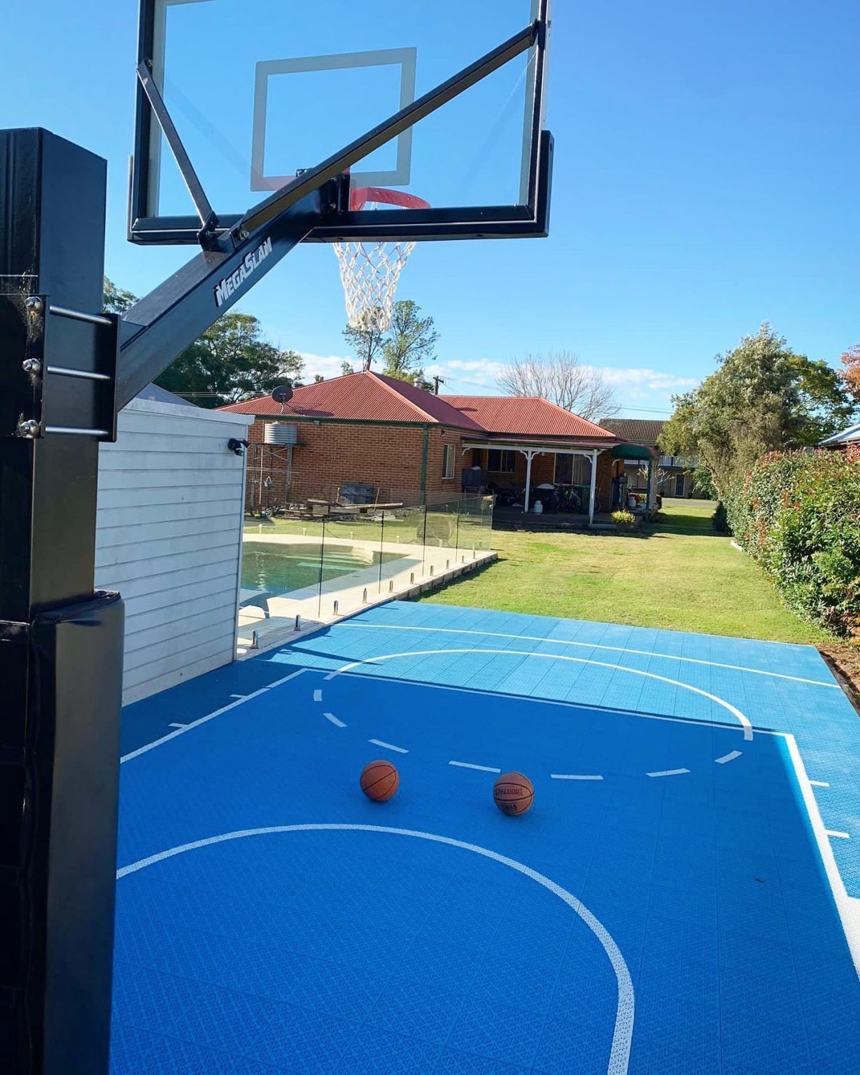 Outdoor Sport Floor Tiles - Intelligent pp Interlocking Portable Basketball Sport