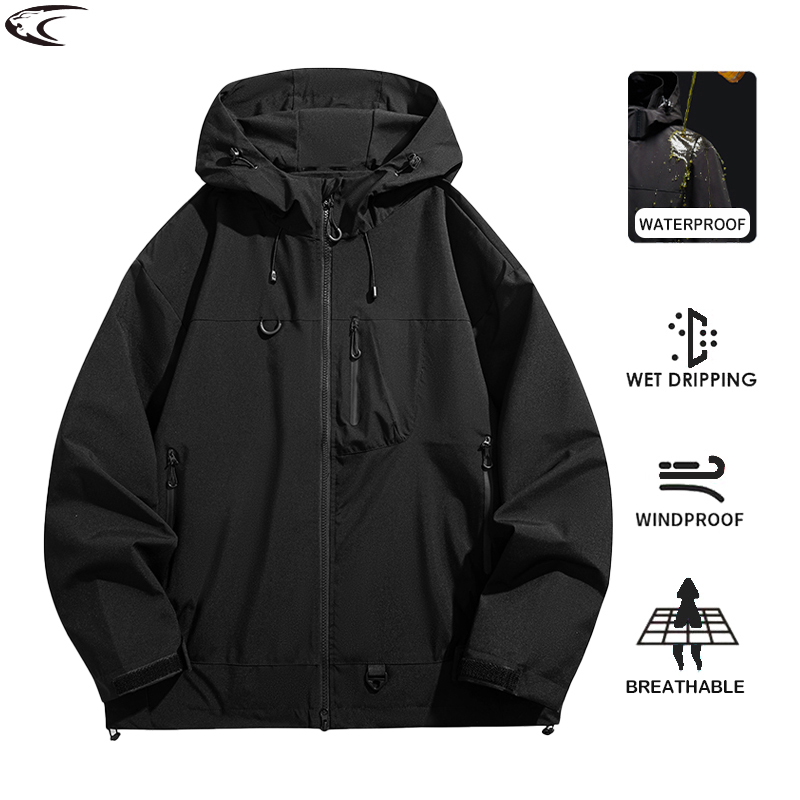 Outdoor Sport Coat - LNGXO Unisex Waterproof Windbreaker Outdoor Sport
