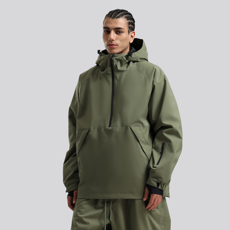 Outdoor Sport Waterproof Jacket - New Loose Windproof Waterproof Thermal Hooded