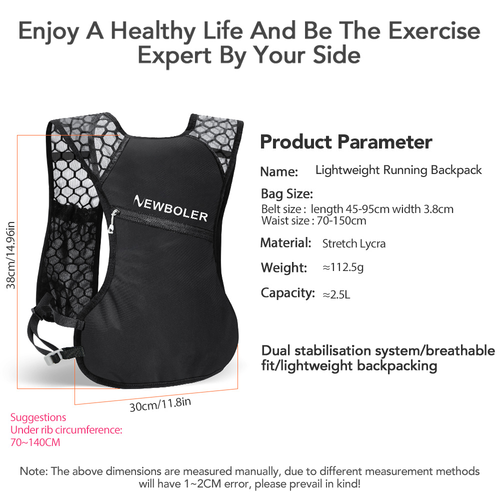 NEWBOLER Outdoor Trail Running - đánh giá và giá Trail Running Vest