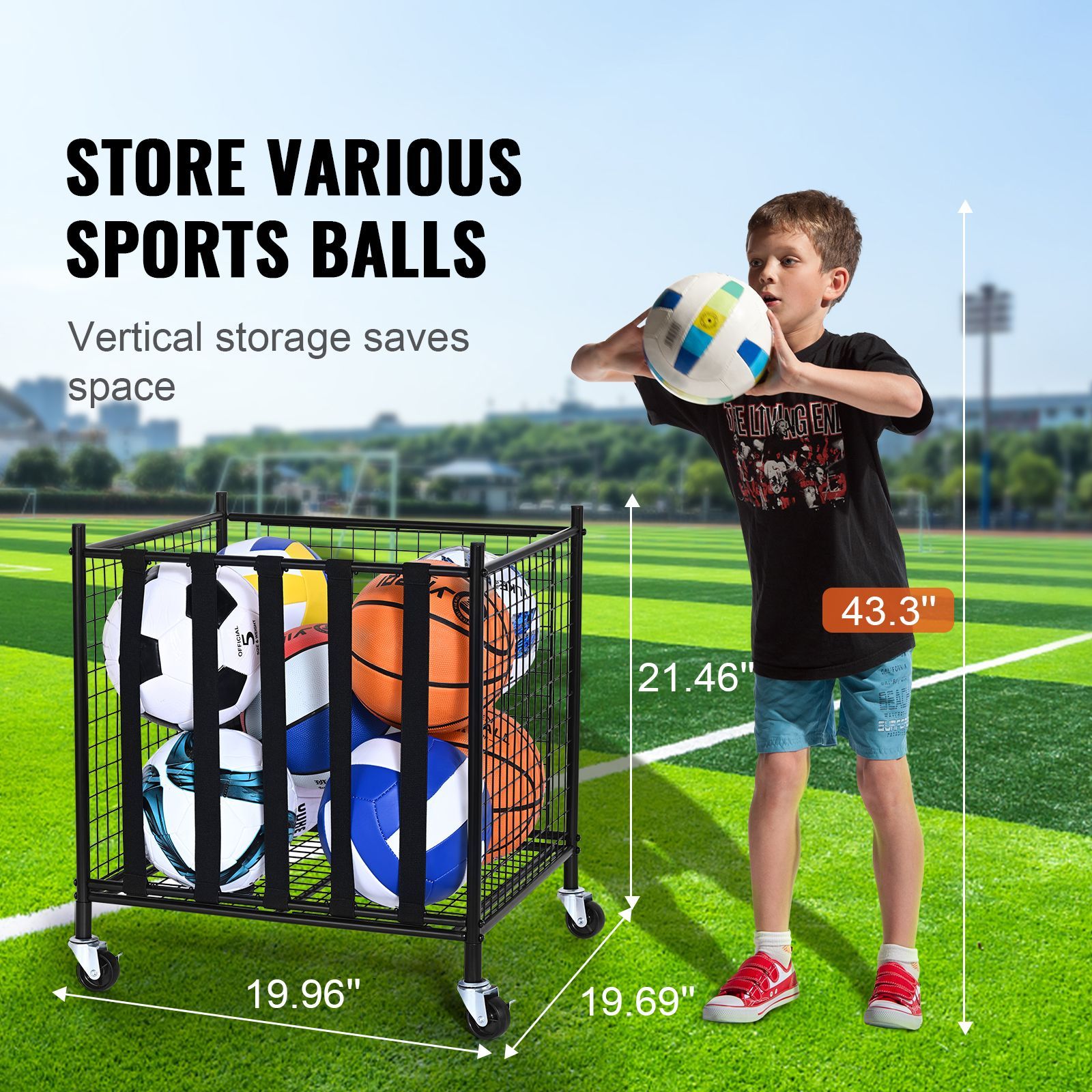Rolling Sports Ball Storage Ca - đánh giá và giá Indoor Sport And Outdoor Sports