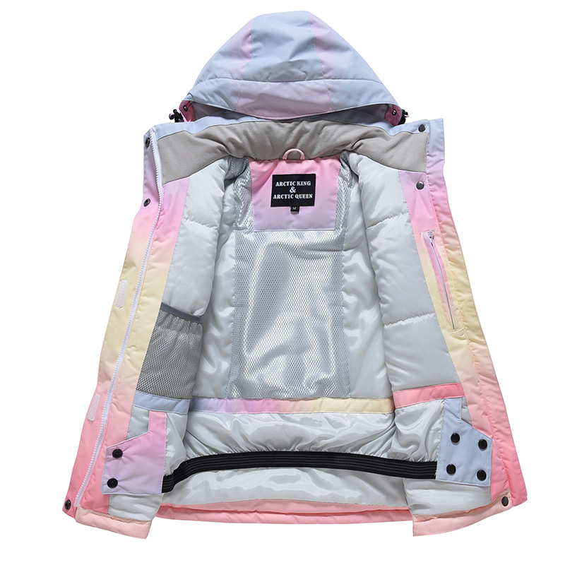 Winter Hooded Jacket Pants Gir - đánh giá và giá Outdoor Sport Waterproof Jacket