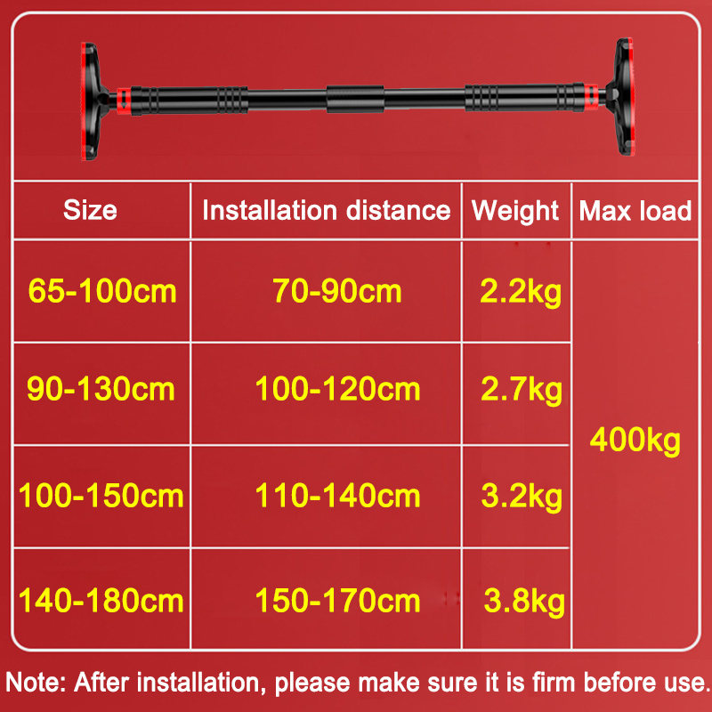 400Kg Kéo Lên Tường Cửa Thanh  - đánh giá và giá Chin Bar Doorway