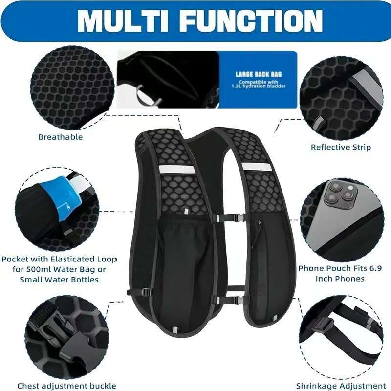 Running Hydration Vest for Wom - đánh giá và giá Trail Running Vest