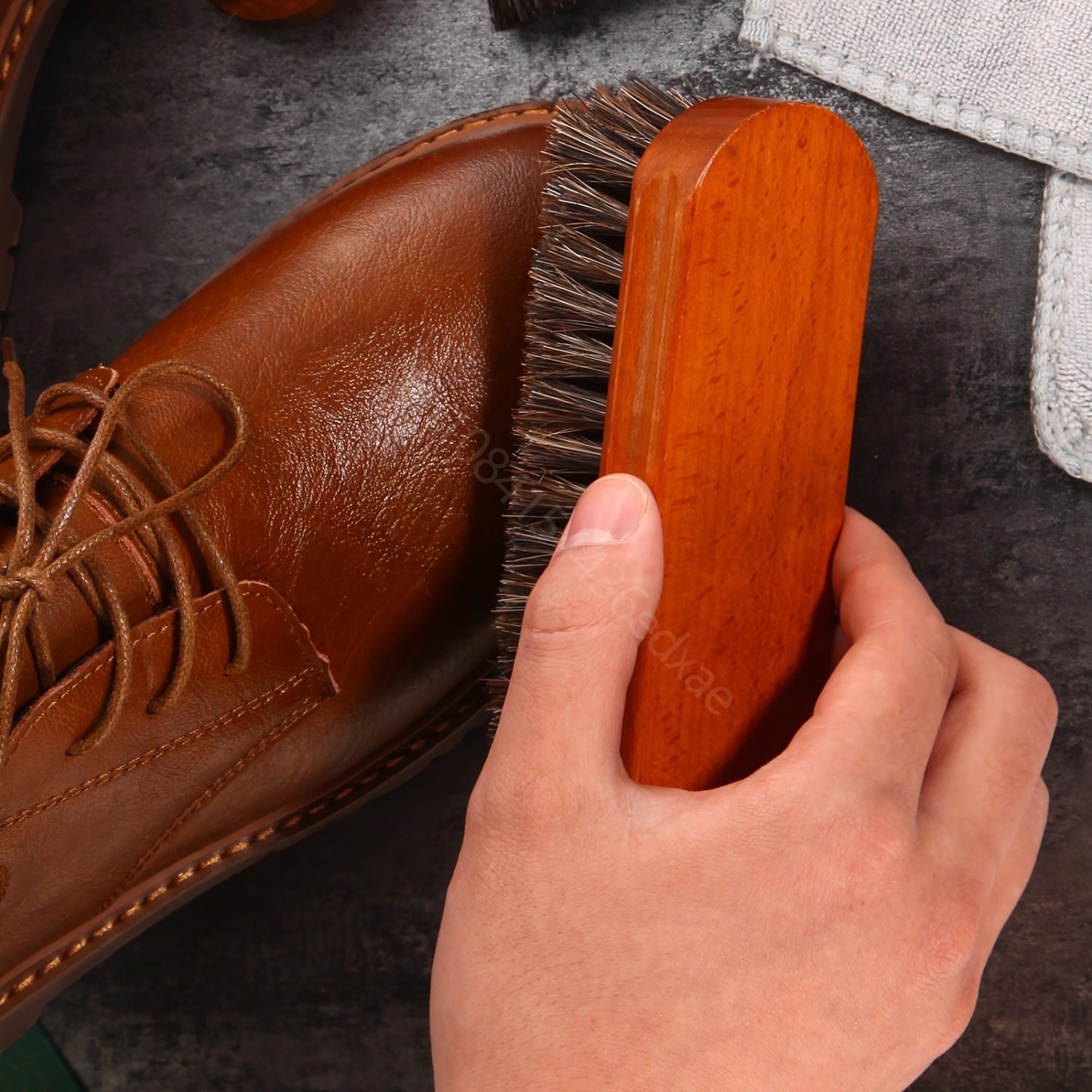 Long-Handled Shoe Brush Horseh - đánh giá và giá Brushing Boot Horse