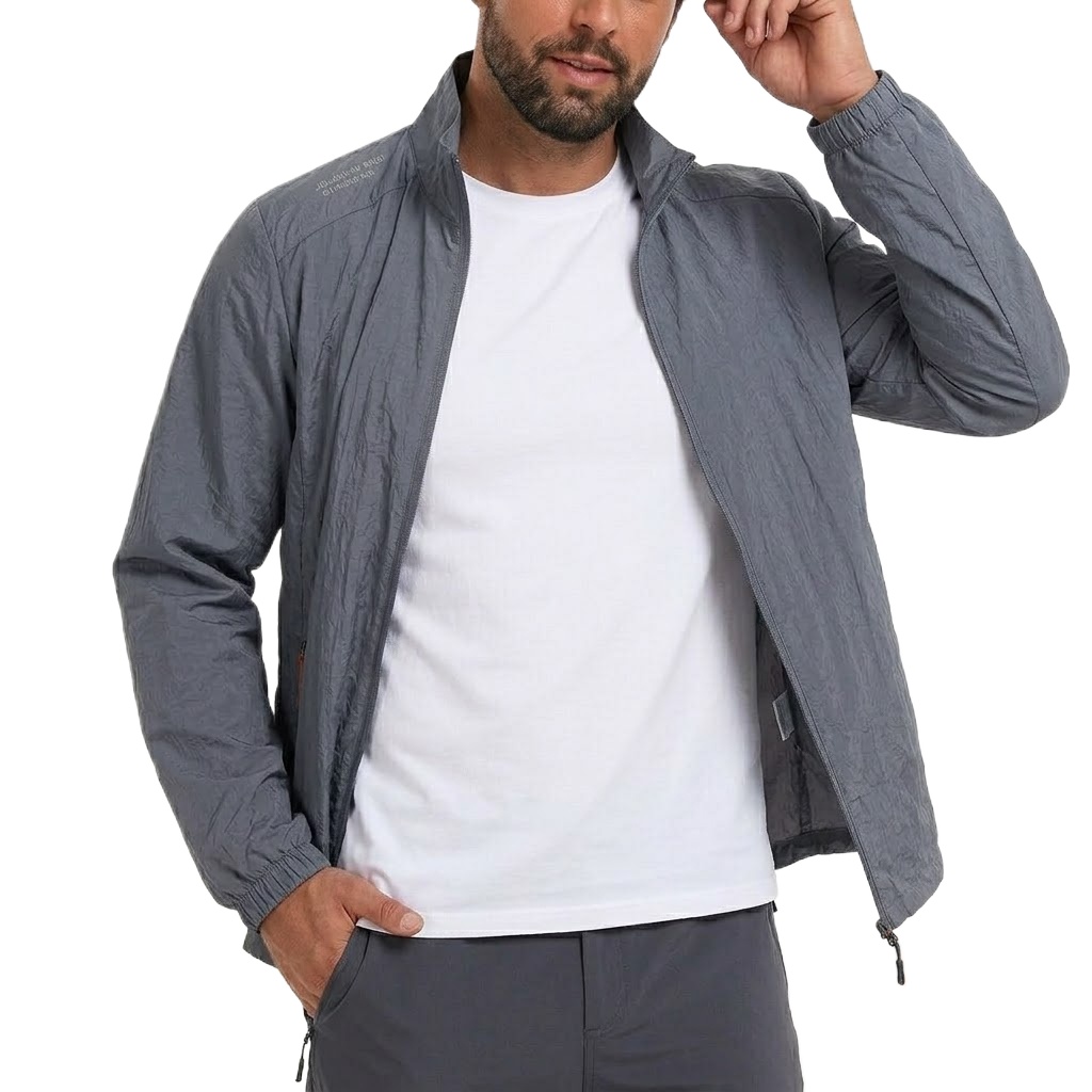 Mens UPF50+ Performance Sunscr - đánh giá và giá Outdoor Sport Jacket Men