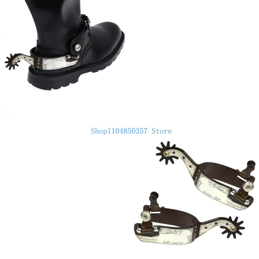 5asd Western Cowboy Spur với R - đánh giá và giá Brushing Boot Horse