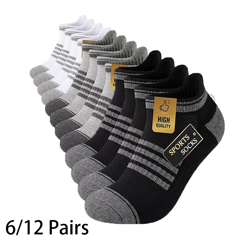 6/12 Pairs Men's Sports Socks  - đánh giá và giá Outdoor Sport Hose
