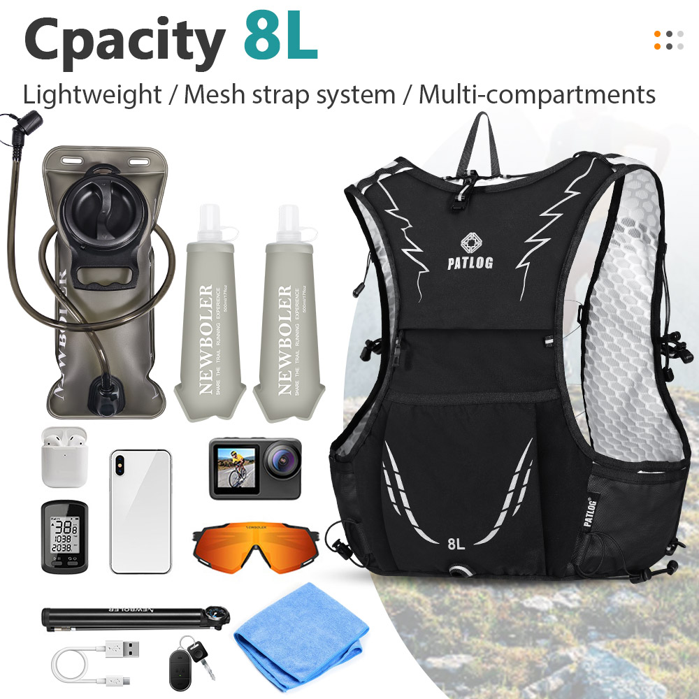2026 New 8L Outdoor Trail Runn - đánh giá và giá Trail Running Vest