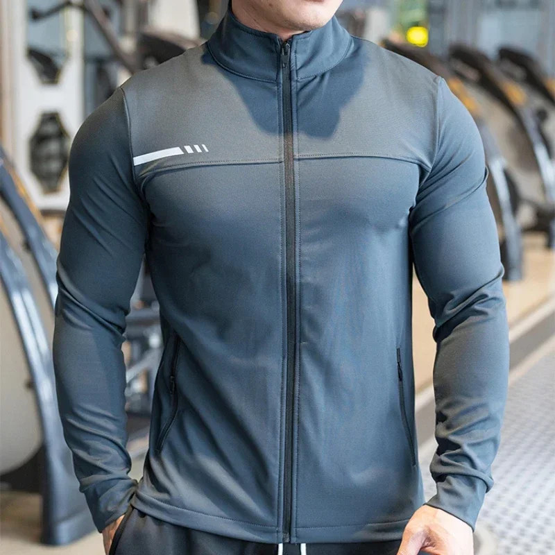 Mens Gym Fitness Shirts Tops H - đánh giá và giá Outdoor Sport Jacket Men