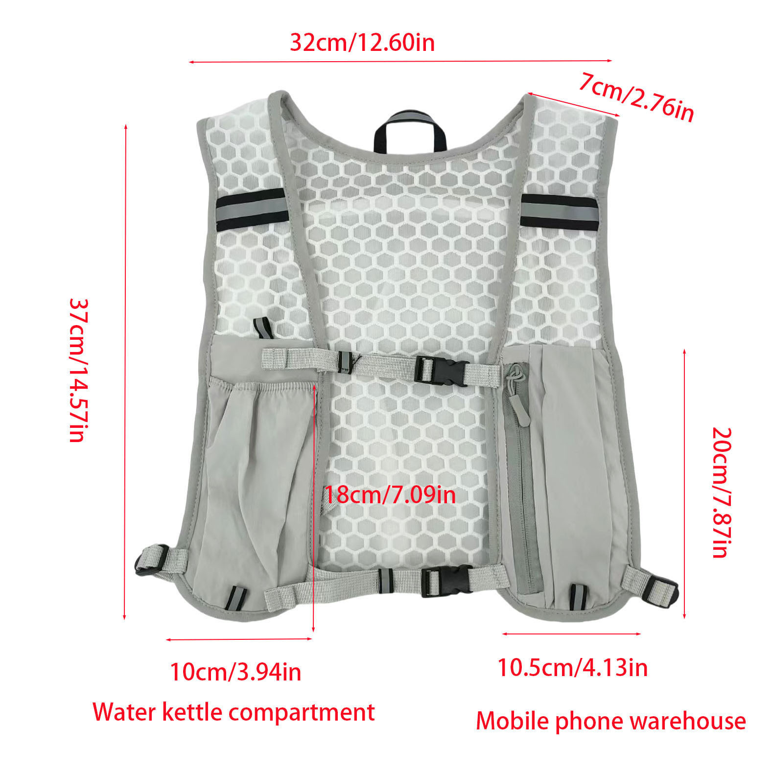 Unisex Running Vest Water-Resi - đánh giá và giá Trail Running Vest