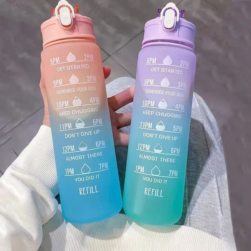 Sports Water Bottle with Time- - đánh giá và giá Outdoor Sports Adventure