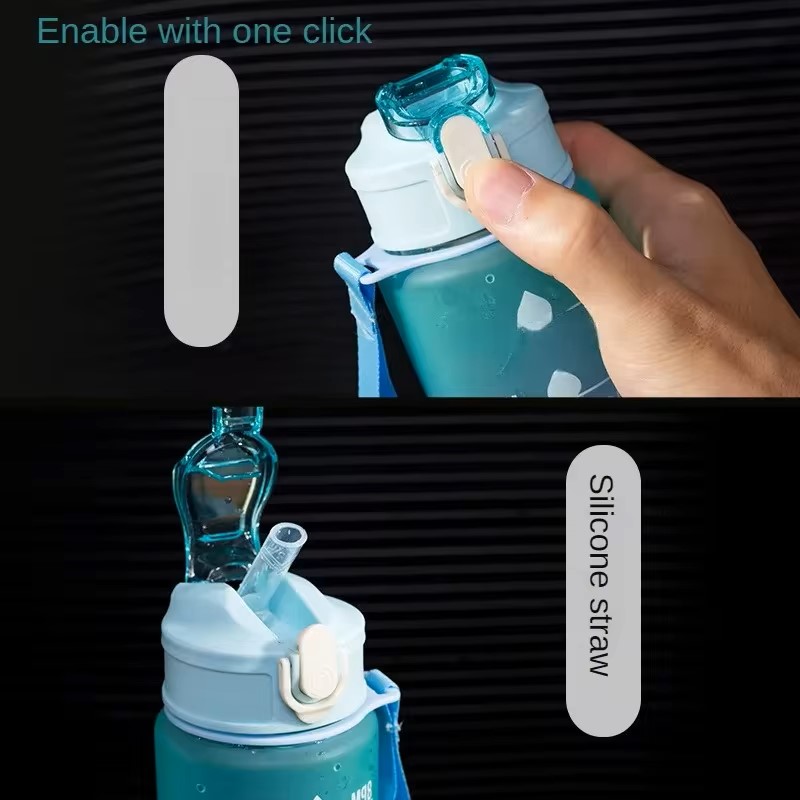 Sports Water Bottle with Time- - đánh giá và giá Outdoor Sports Adventure