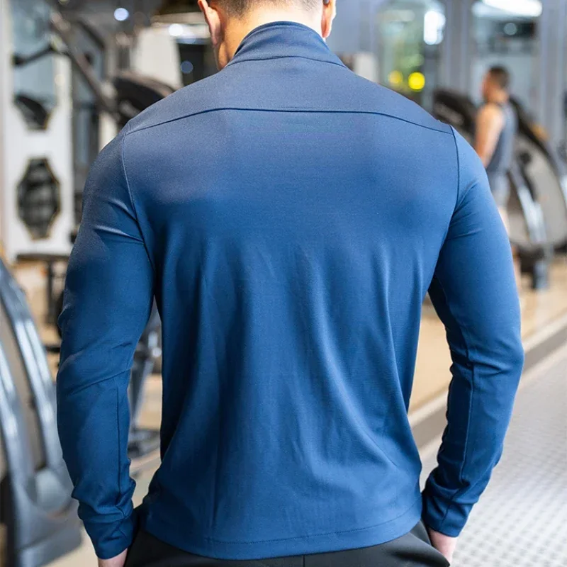 Mens Gym Fitness Shirts Tops H - đánh giá và giá Outdoor Sport Jacket Men