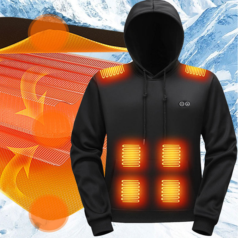 17 Zone Heating Hoodie Sweatsh - đánh giá và giá Outdoor Sport Coat