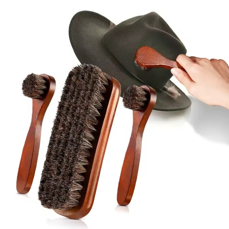Horsehair Shoe Brush Set Leath - đánh giá và giá Brushing Boot Horse