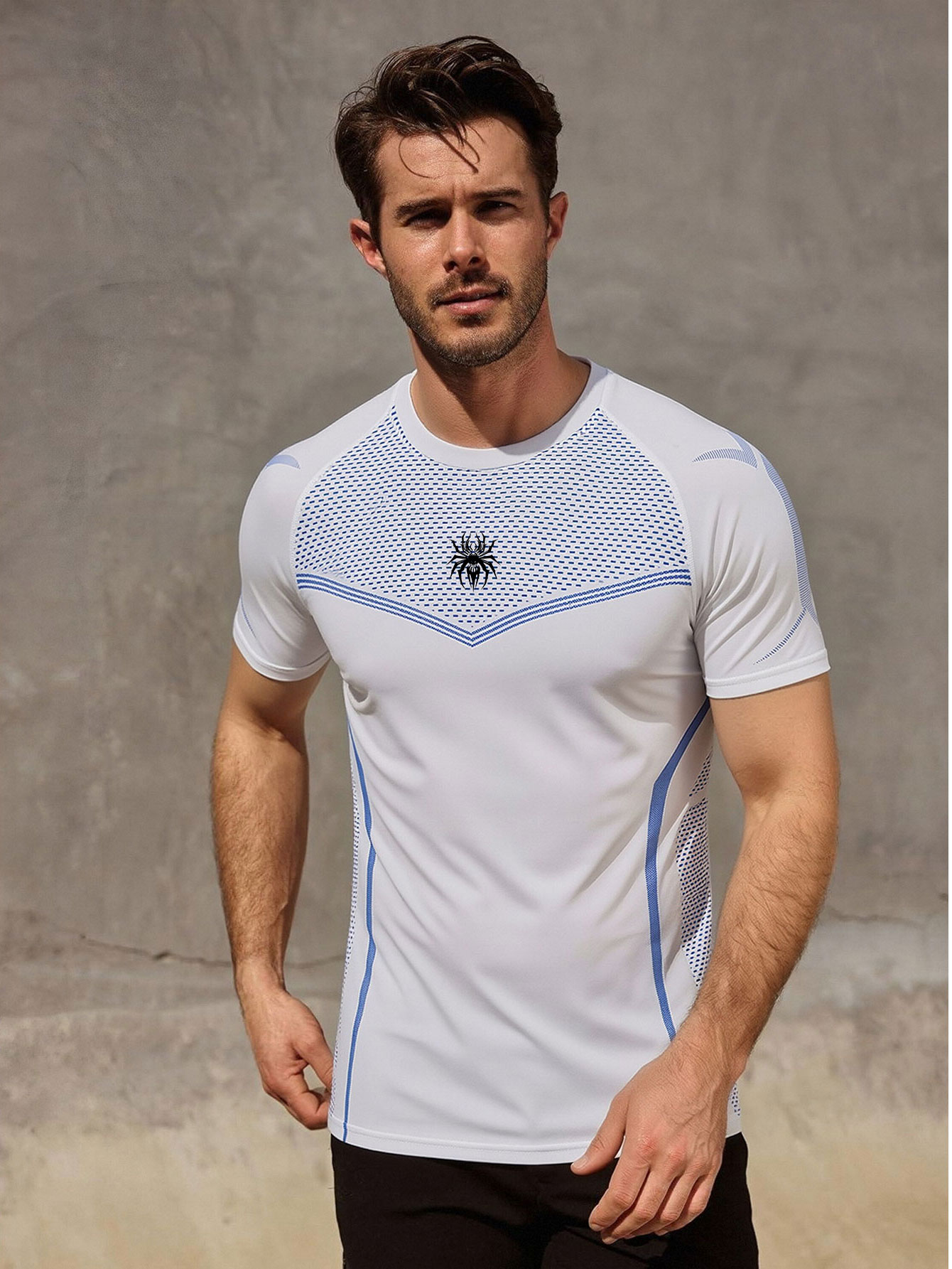 Gym Hub Printed Men's Compress - đánh giá và giá Outdoor Sport.Hub