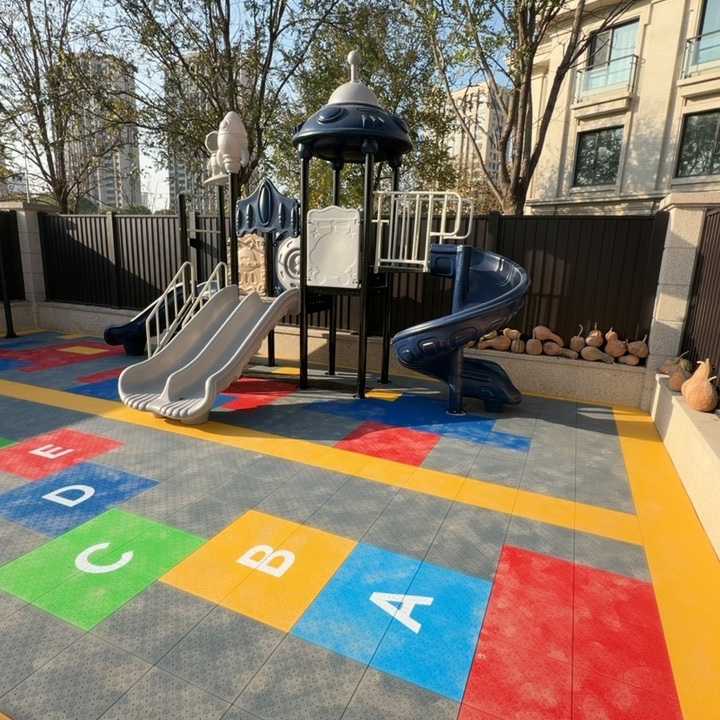 Professional Interlocking PP M - đánh giá và giá Outdoor Sport Floor Tiles