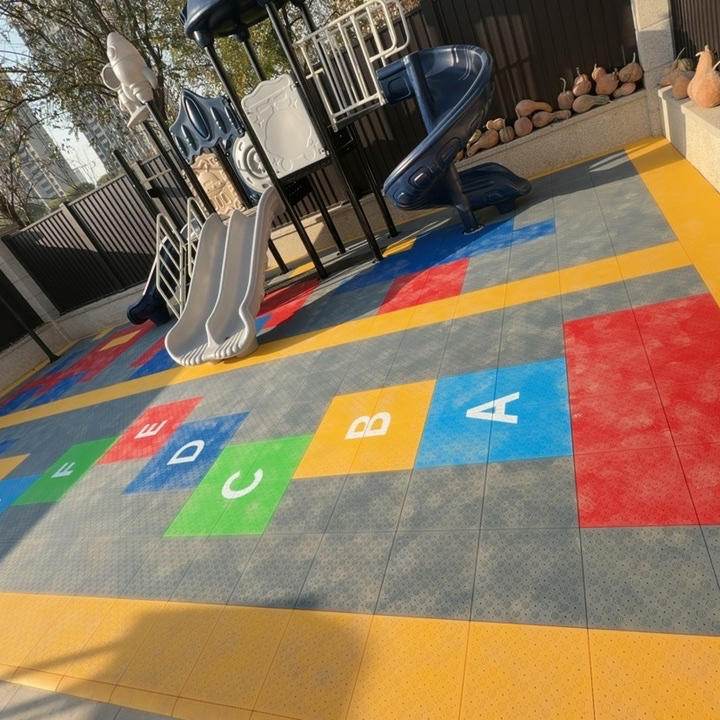 Professional Interlocking PP M - đánh giá và giá Outdoor Sport Floor Tiles