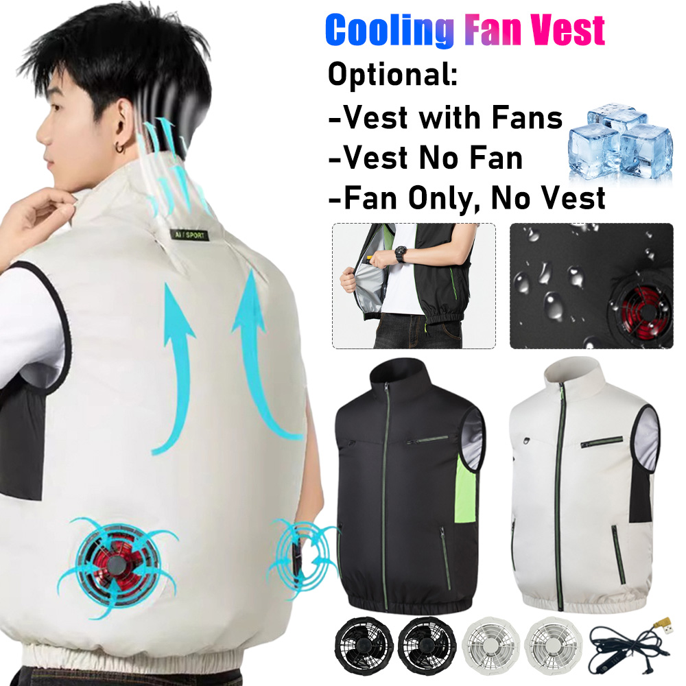 2025 Cooling Fan Vest Air Cond - đánh giá và giá Outdoor Sport Jacket Men