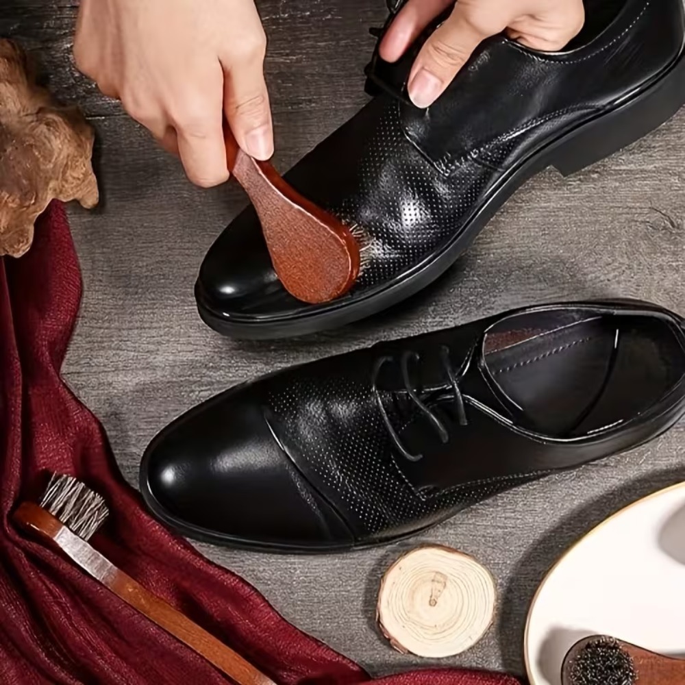 3PCS Horsehair Shoe Brush Set  - đánh giá và giá Brushing Boot Horse
