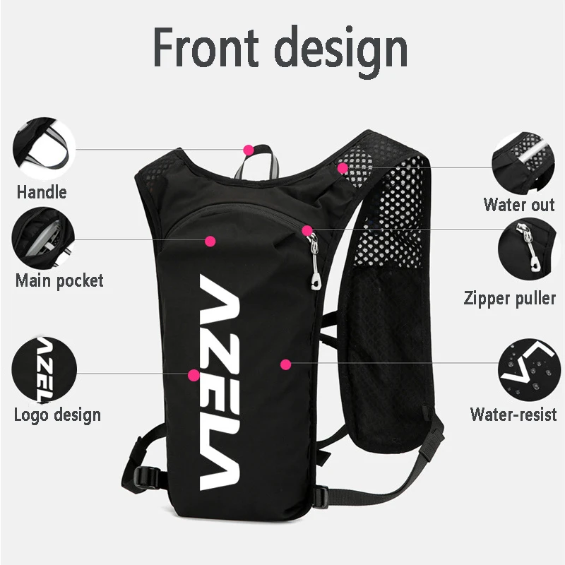 5L Running Hydration Vest Back - đánh giá và giá Trail Running Vest