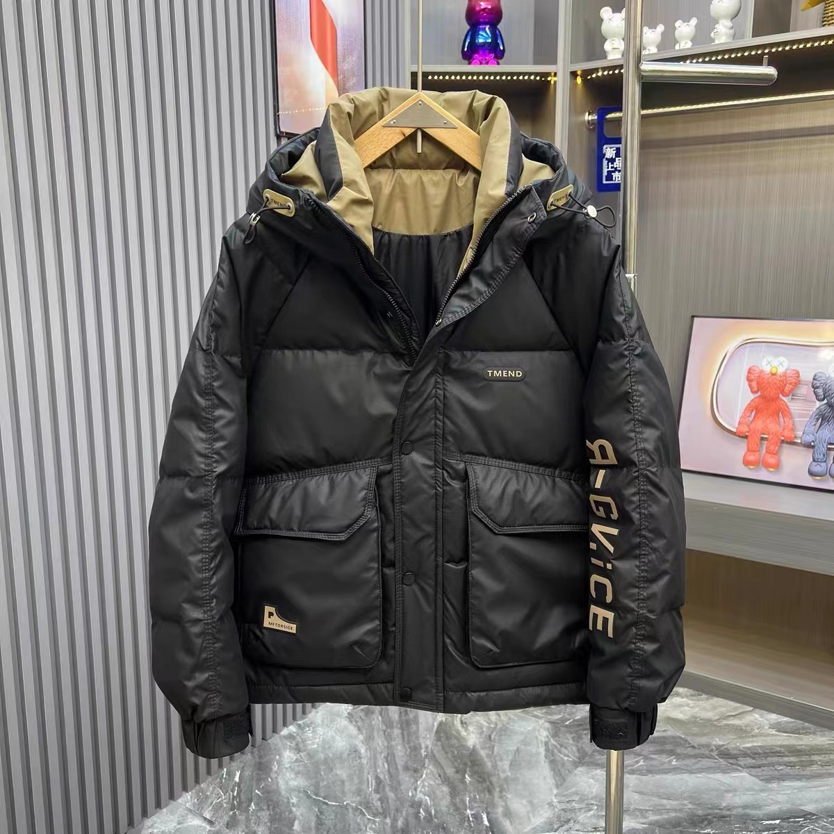 Men's Winter Down Jacket Winte - đánh giá và giá Outdoor Sport Coat