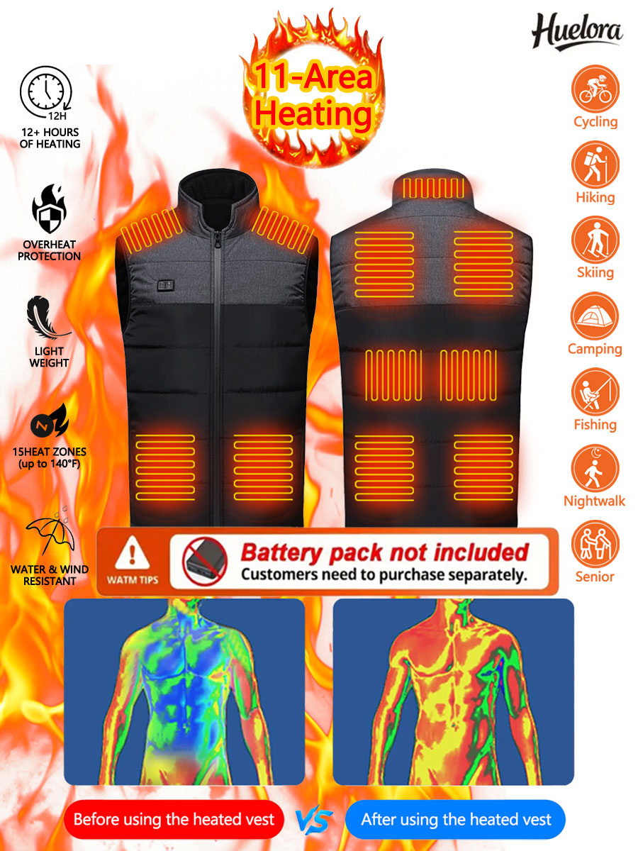 11 Area Heated Stand-collar Ve - đánh giá và giá Outdoor Sport Coat